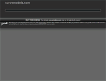 Tablet Screenshot of curvemodels.com